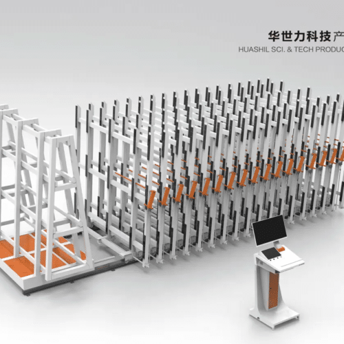 Electric Glass Sheet Storage Rack