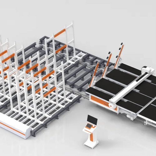 Glass Sheet Storage Cutting Line